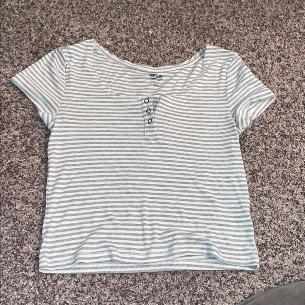 Striped Short sleeve top